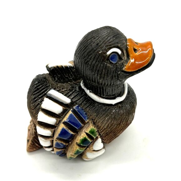 Artesania Rinconada Mallard Duck Figurine Hand-Painted Ceramic Collectible Decor - Picture 5 of 10